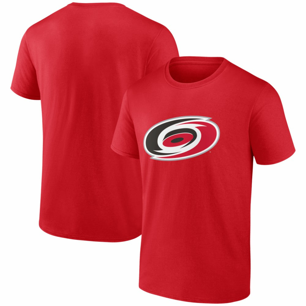 NHL Red Carolina Hurricanes Logo Athletic Essential T-Shirt