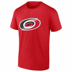 NHL Red Carolina Hurricanes Logo Athletic Essential T-Shirt