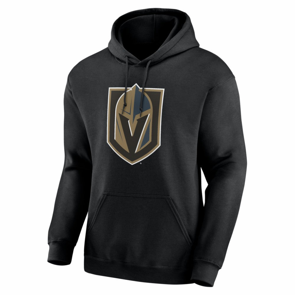 NHL Black Vegas Golden Knights Logo Athletic Essential Hoodie
