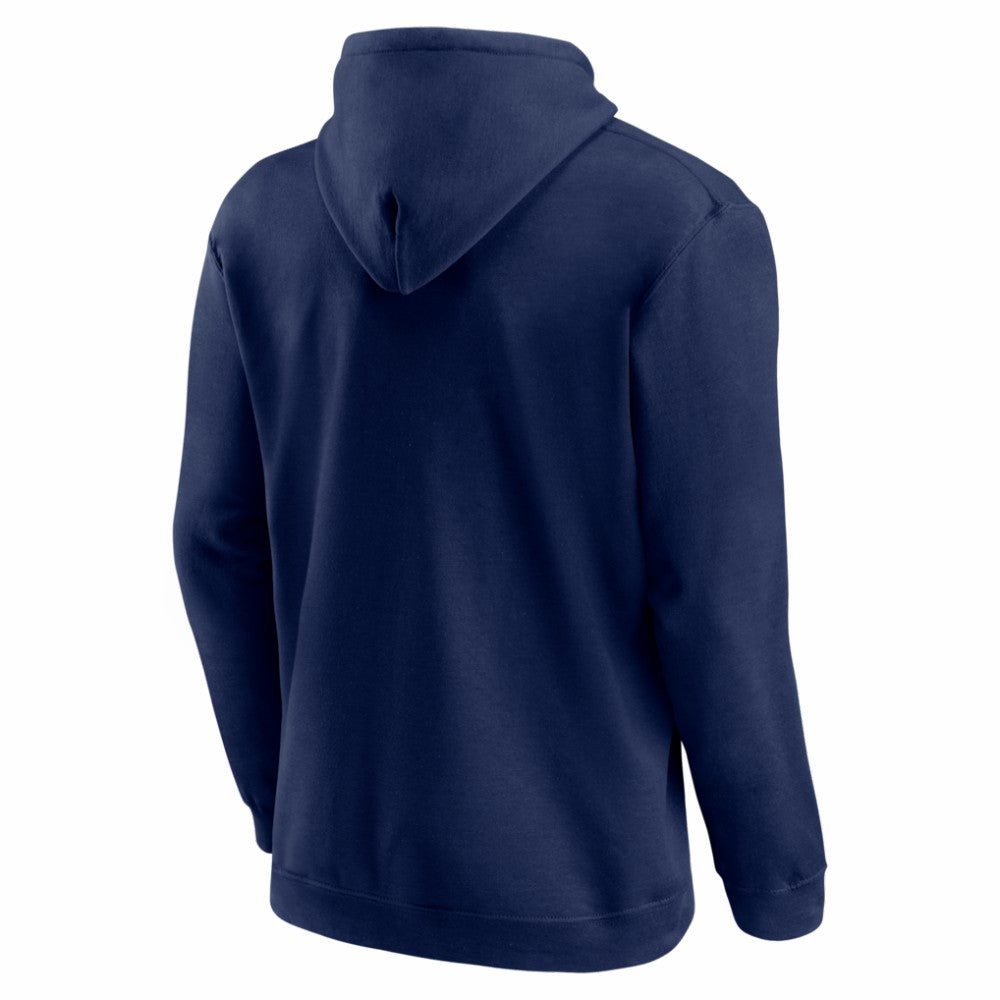 NHL Navy Montreal Canadiens Logo Athletic Essential Hoodie