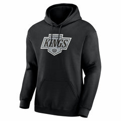 NHL Black Los Angeles Kings Logo Athletic Essential Hoodie