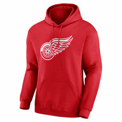 NHL Red Detroit Red Wings Logo Athletic Essential Hoodie