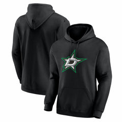 NHL Black Dallas Stars Logo Athletic Essential Hoodie