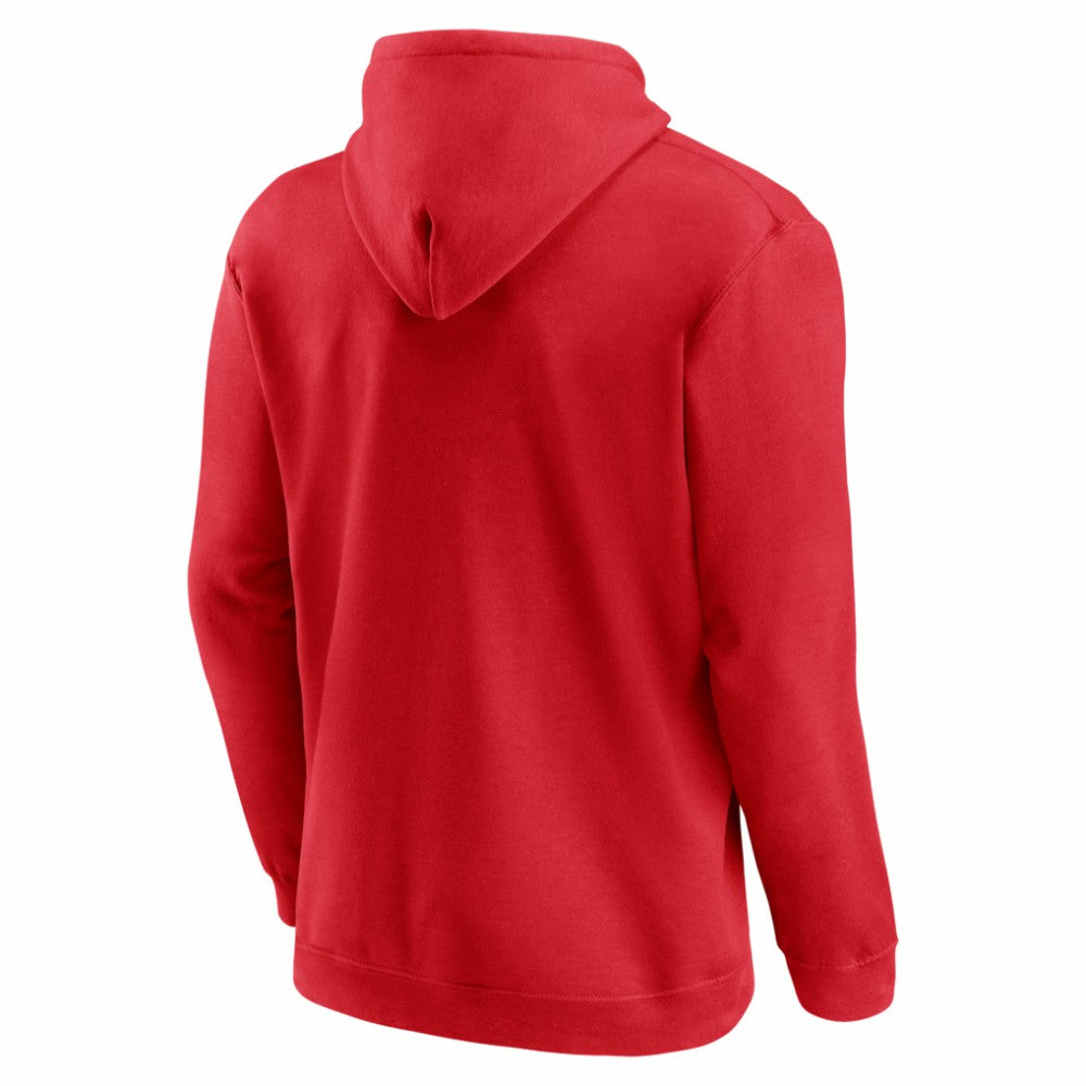 NHL Red Carolina Hurricanes Logo Athletic Essential Hoodie
