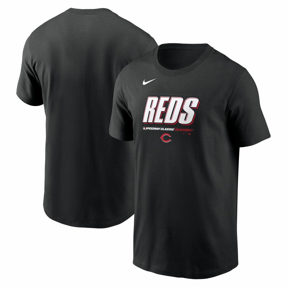 MLB Cincinnati Reds Nike 2025 MLB Speedway Classic Authentic Collection Wordmark T-Shirt