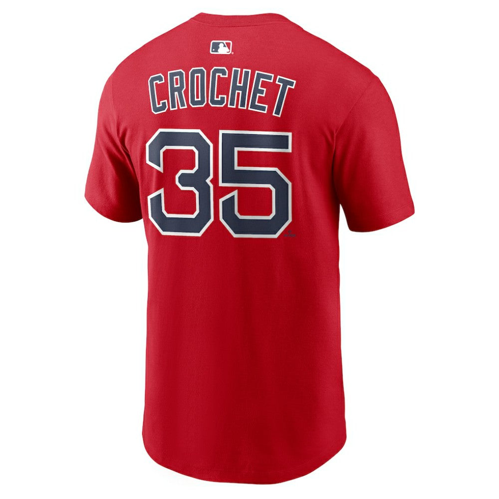 MLB Garrett Crochet Boston Red Sox Nike Name & Number T-Shirt