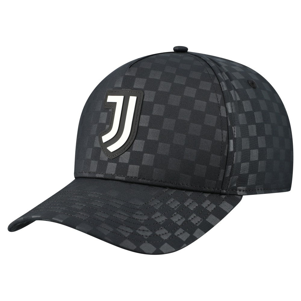 Juventus Checkmate A-Frame Adjustable Hat - Fanatics Black