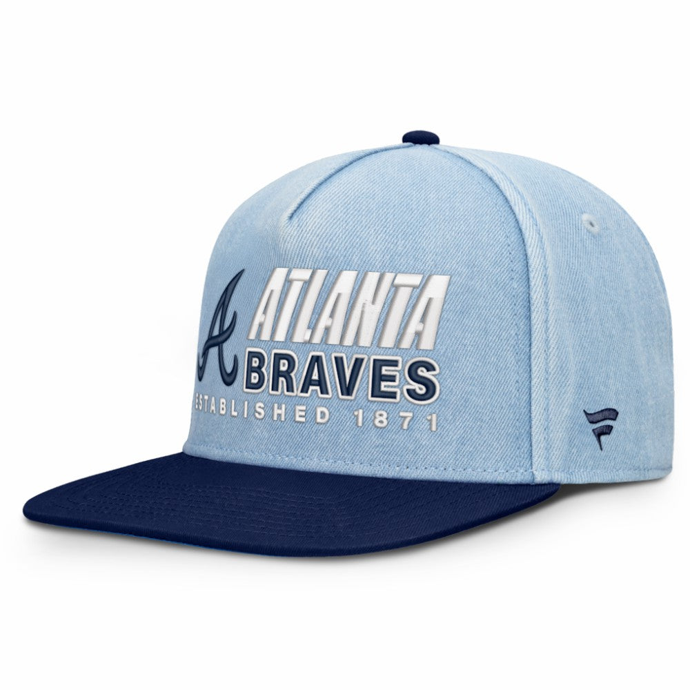 MLB Atlanta Braves Fanatics Twinbill Snapback Hat