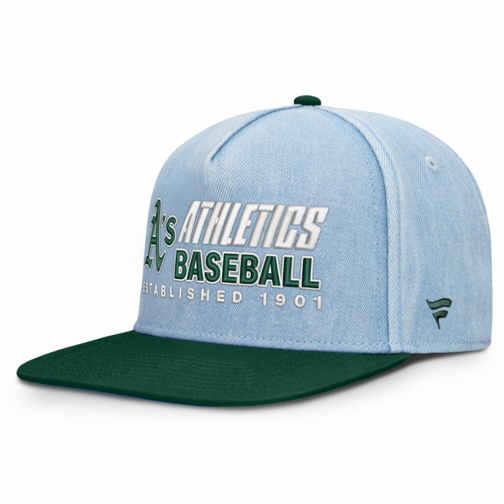MLB Athletics Fanatics Twinbill Snapback Hat