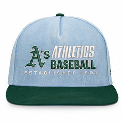 MLB Athletics Fanatics Twinbill Snapback Hat