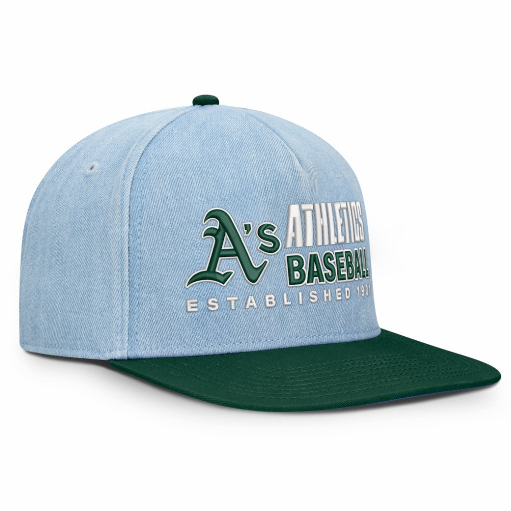 MLB Athletics Fanatics Twinbill Snapback Hat