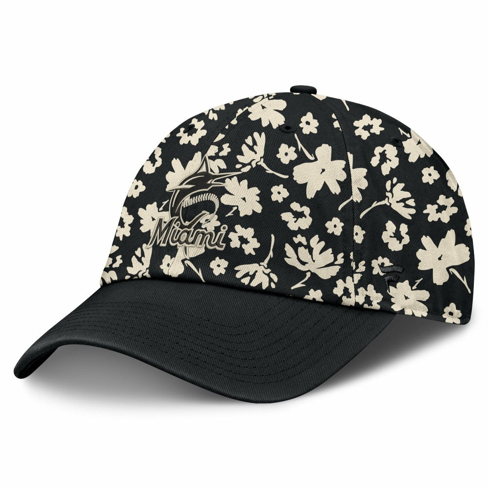 MLB Miami Marlins Fanatics Women's Blossom Adjustable Hat