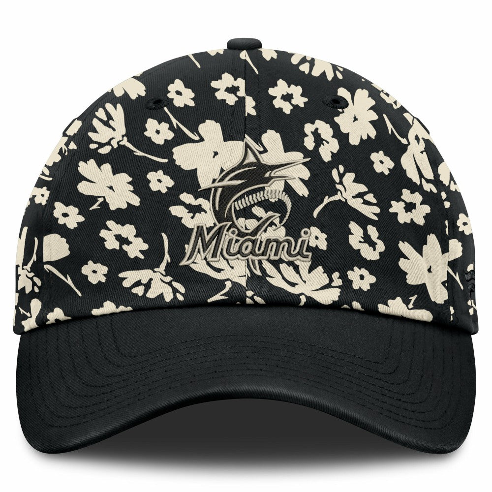 MLB Miami Marlins Fanatics Women's Blossom Adjustable Hat