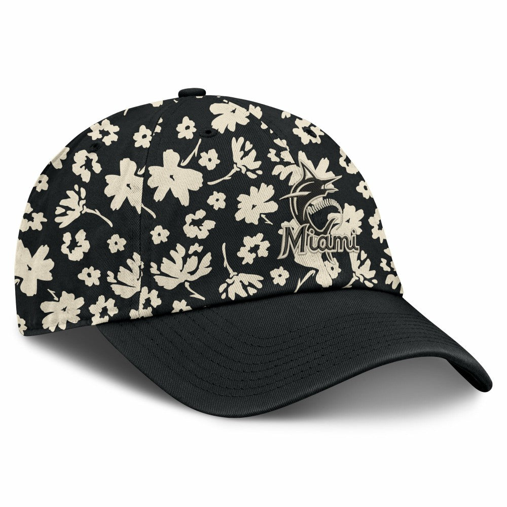 MLB Miami Marlins Fanatics Women's Blossom Adjustable Hat