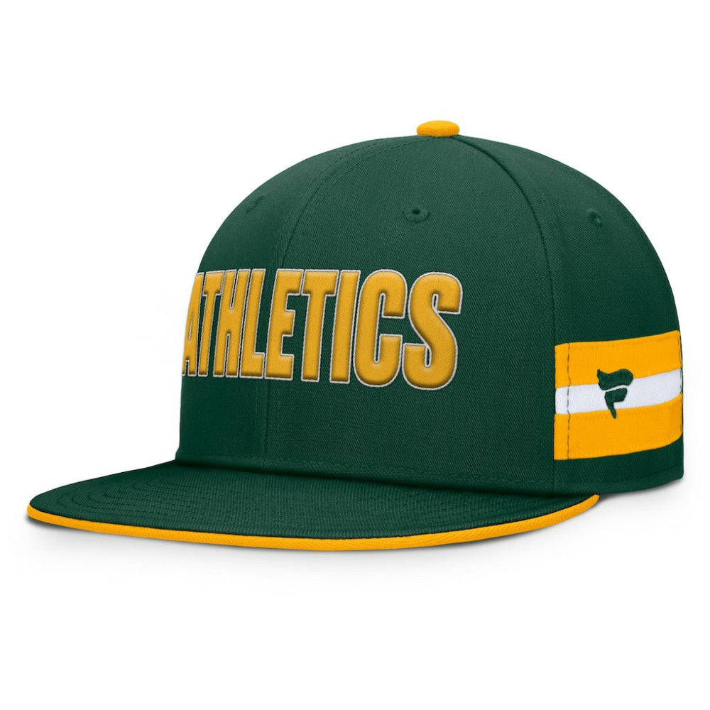 MLB Athletics Fanatics Pick Off Fitted Hat