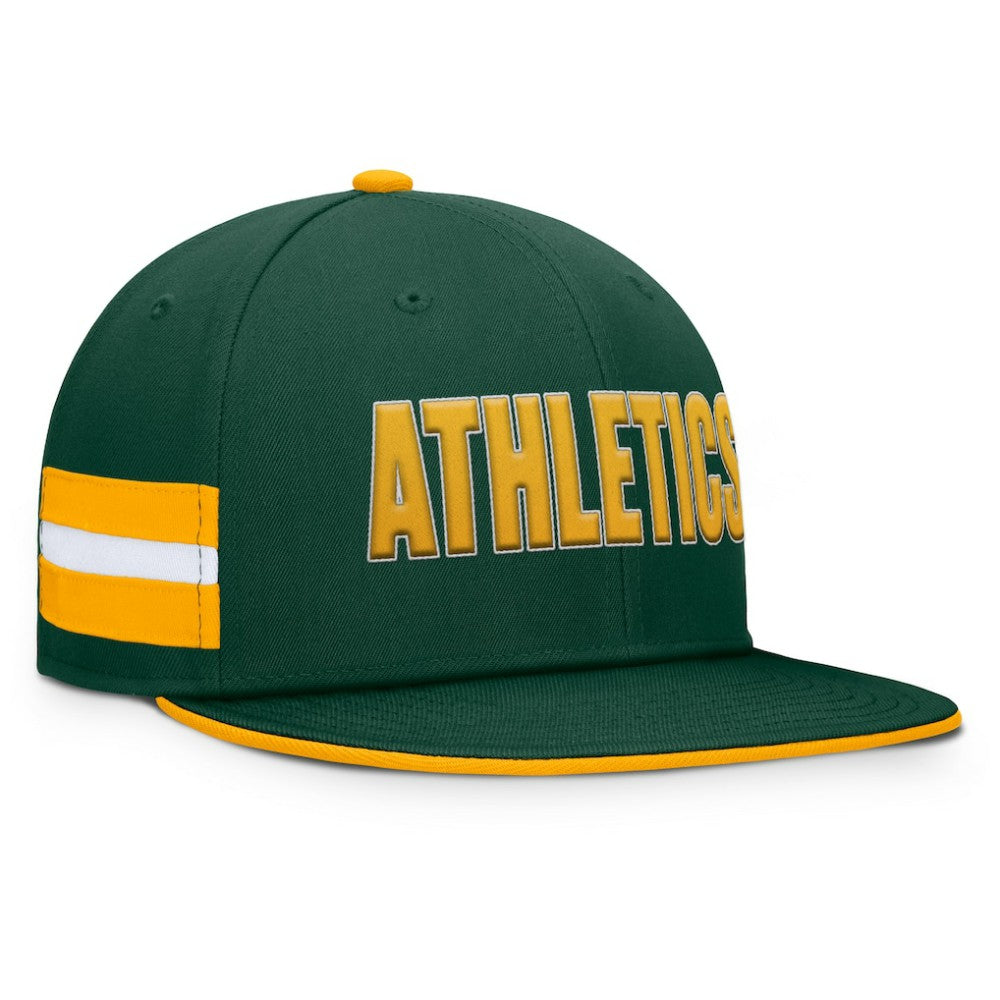 MLB Athletics Fanatics Pick Off Fitted Hat