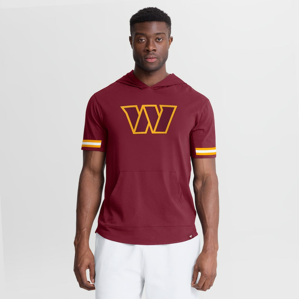 Optimal Play Short Sleeve Hooded T-Shirt - Washington Commanders