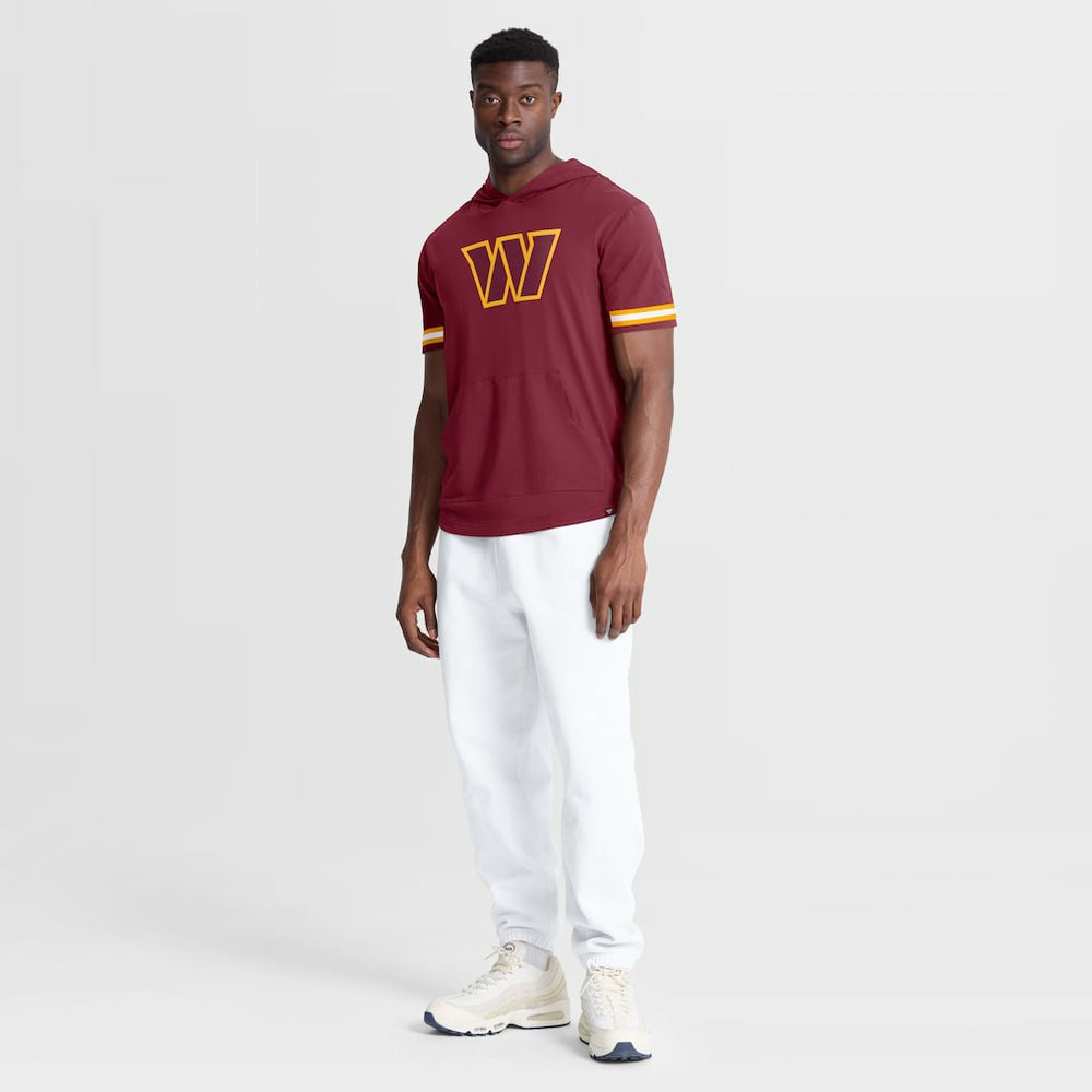 Optimal Play Short Sleeve Hooded T-Shirt - Washington Commanders