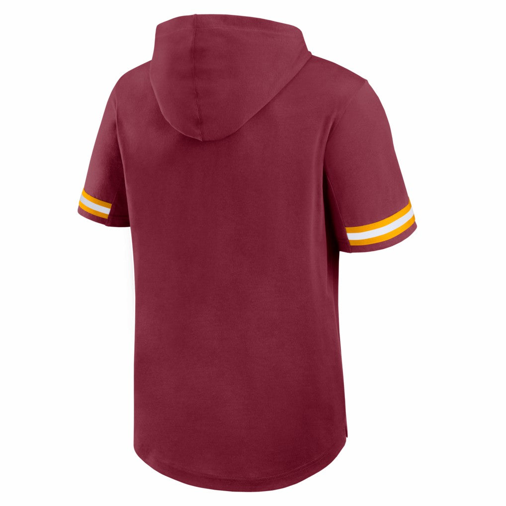 Optimal Play Short Sleeve Hooded T-Shirt - Washington Commanders