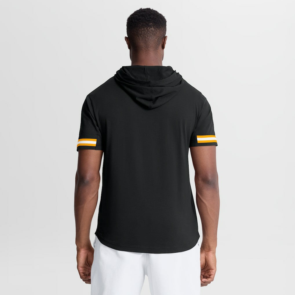 Optimal Play Short Sleeve Hooded T-Shirt - Pittsburgh Steelers