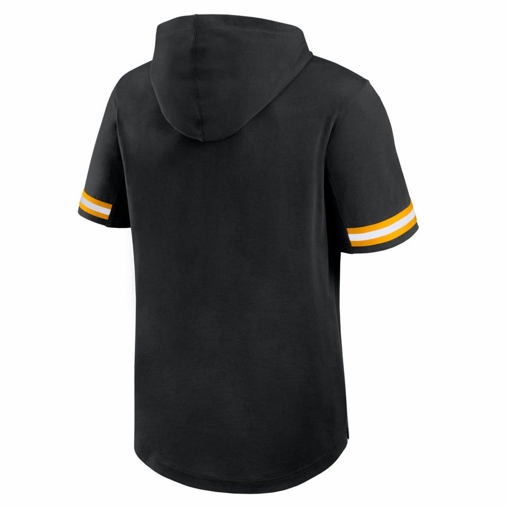 Optimal Play Short Sleeve Hooded T-Shirt - Pittsburgh Steelers