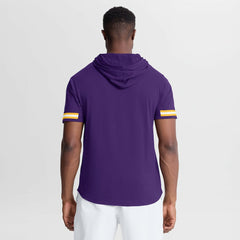 Optimal Play Short Sleeve Hooded T-Shirt - Minnesota Vikings