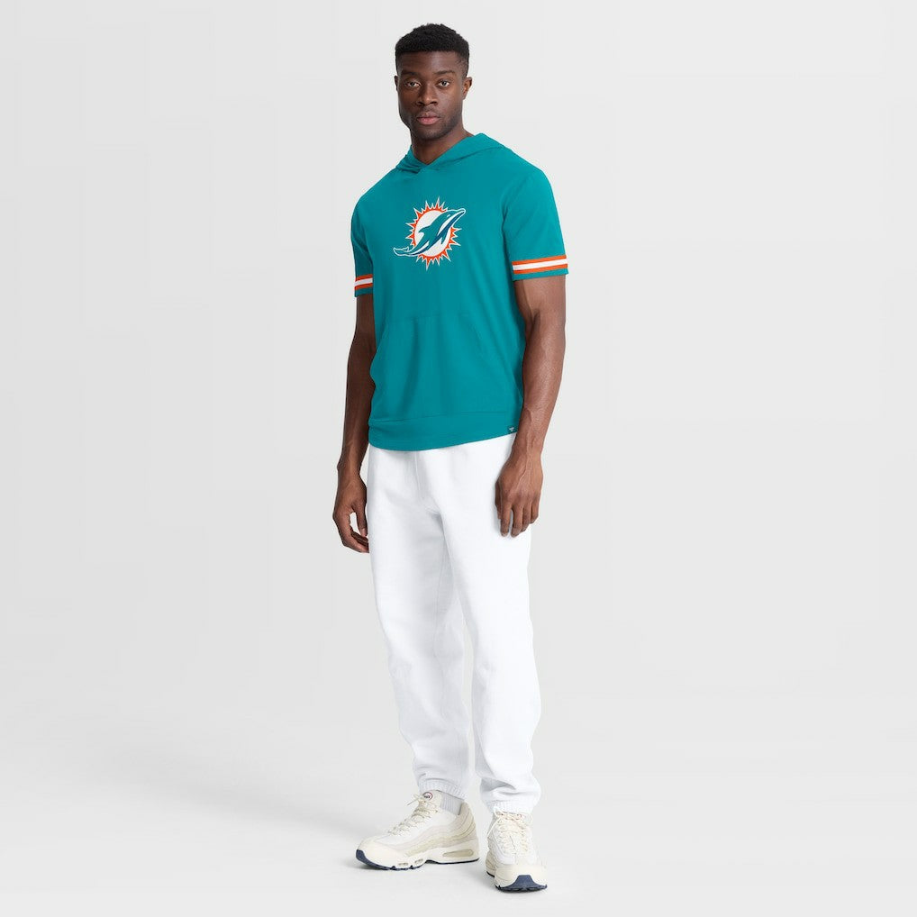 Optimal Play Short Sleeve Hooded T-Shirt - Miami Dolphins