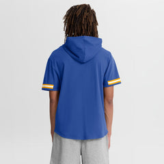Optimal Play Short Sleeve Hooded T-Shirt - Los Angeles Rams