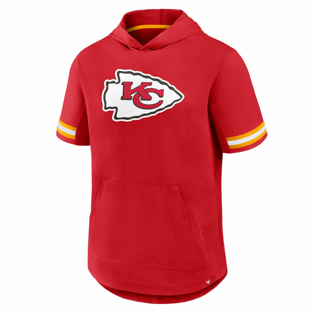 Optimal Play Short Sleeve Hooded T-Shirt - Kansas City Chiefs