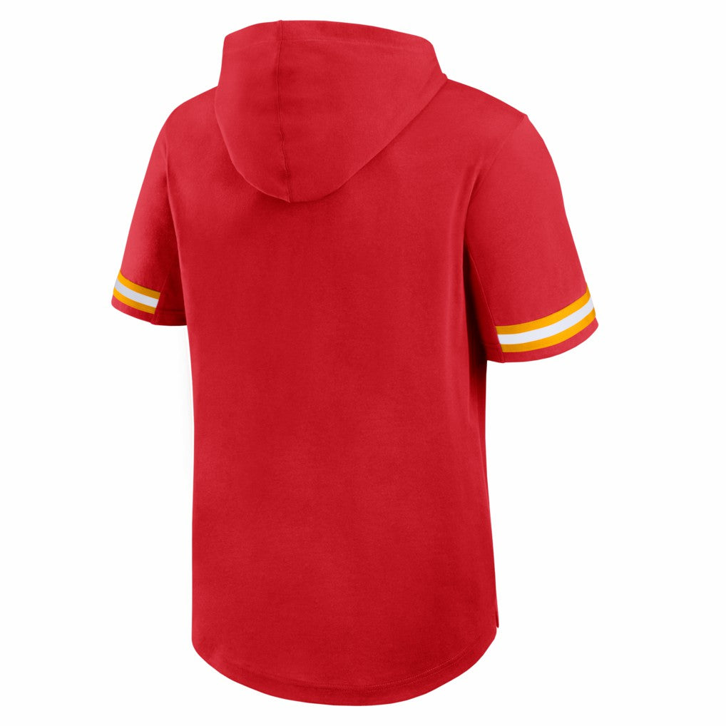 Optimal Play Short Sleeve Hooded T-Shirt - Kansas City Chiefs