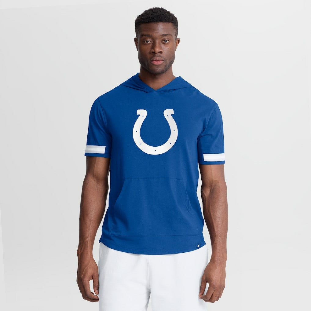 Optimal Play Short Sleeve Hooded T-Shirt - Indianapolis Colts