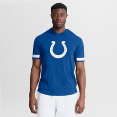 Optimal Play Short Sleeve Hooded T-Shirt - Indianapolis Colts