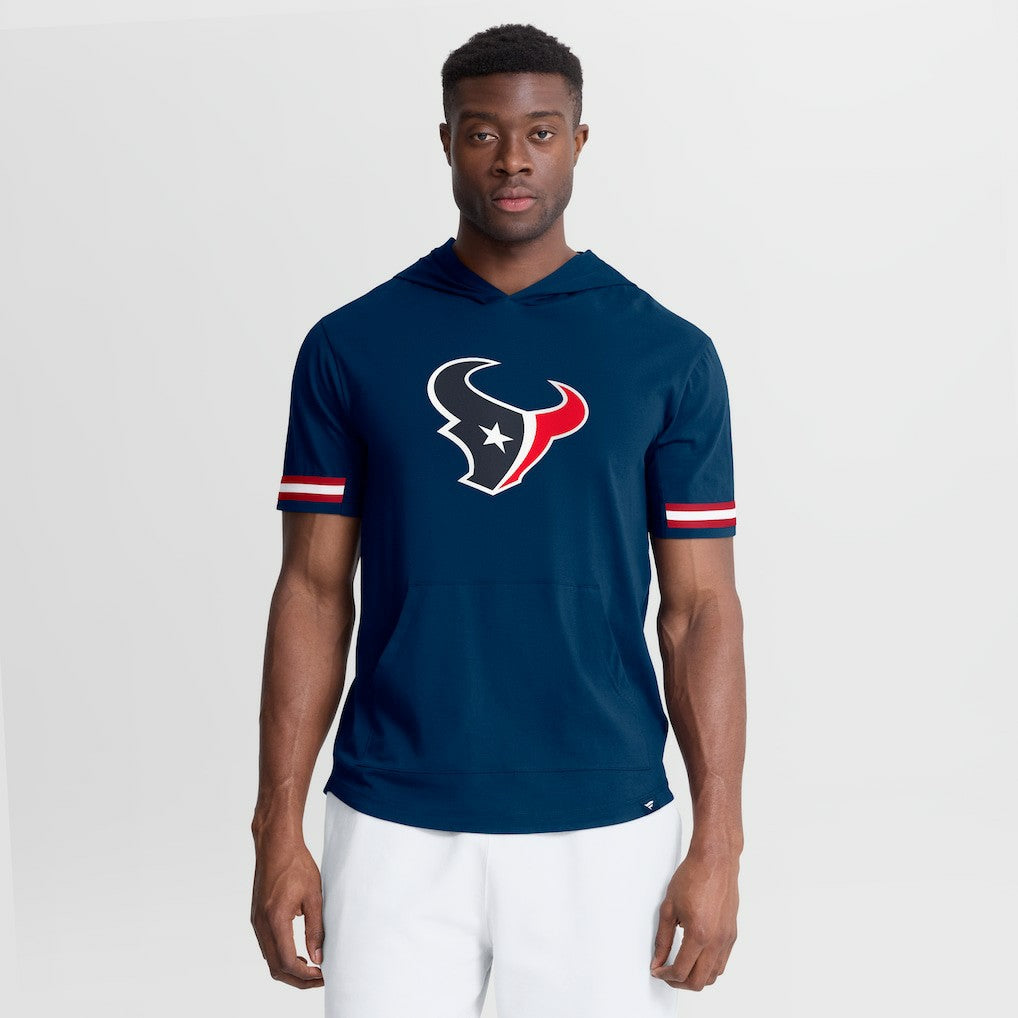 Optimal Play Short Sleeve Hooded T-Shirt - Houston Texans