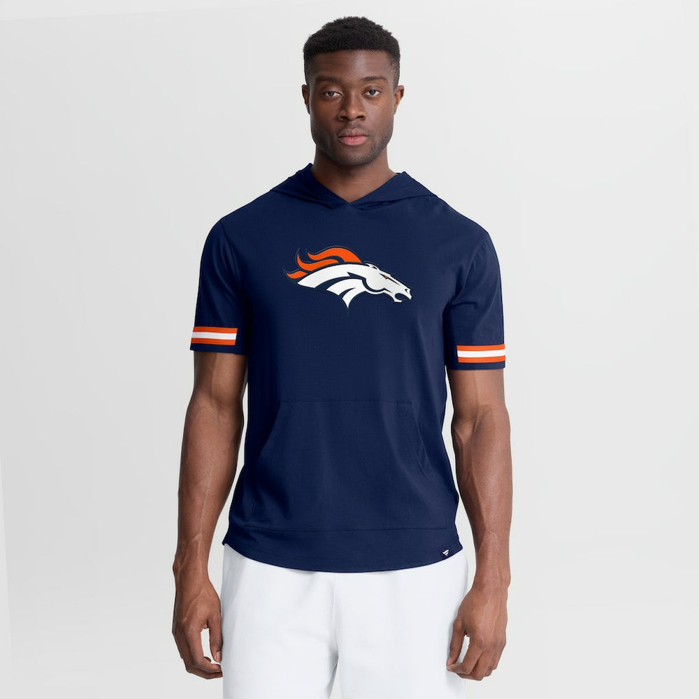 Optimal Play Short Sleeve Hooded T-Shirt - Denver Broncos