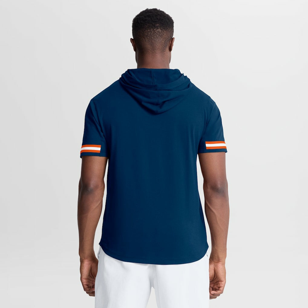 Optimal Play Short Sleeve Hooded T-Shirt - Chicago Bears