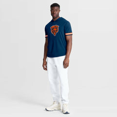 Optimal Play Short Sleeve Hooded T-Shirt - Chicago Bears