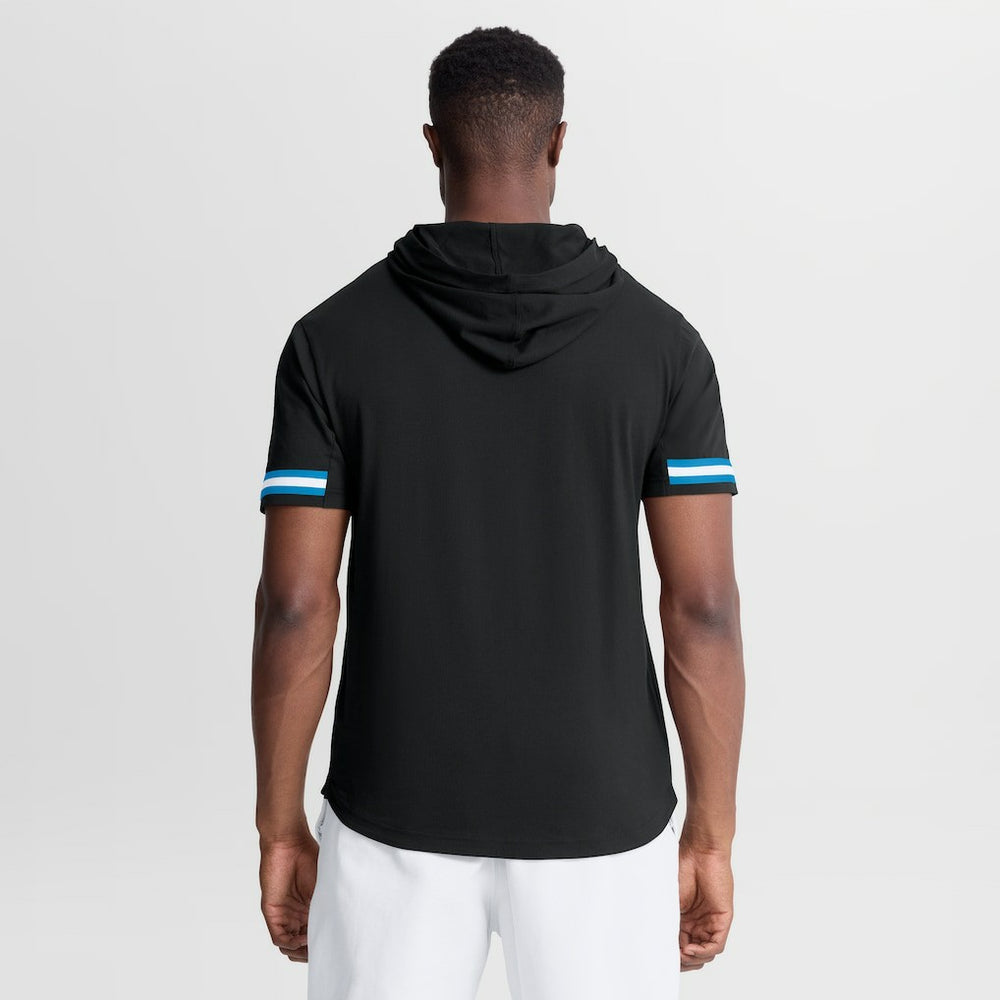 Optimal Play Short Sleeve Hooded T-Shirt - Carolina Panthers