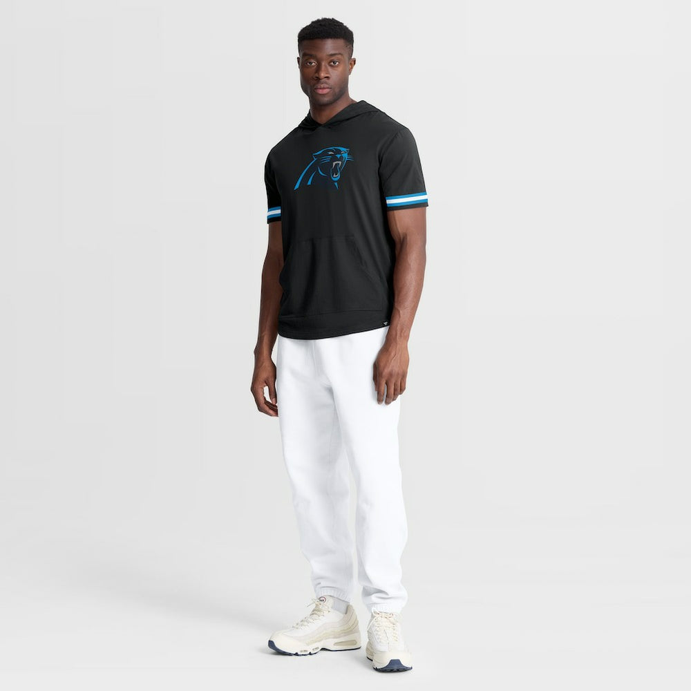 Optimal Play Short Sleeve Hooded T-Shirt - Carolina Panthers