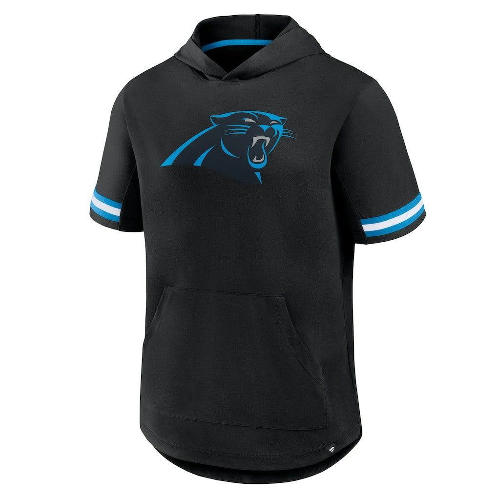 Optimal Play Short Sleeve Hooded T-Shirt - Carolina Panthers