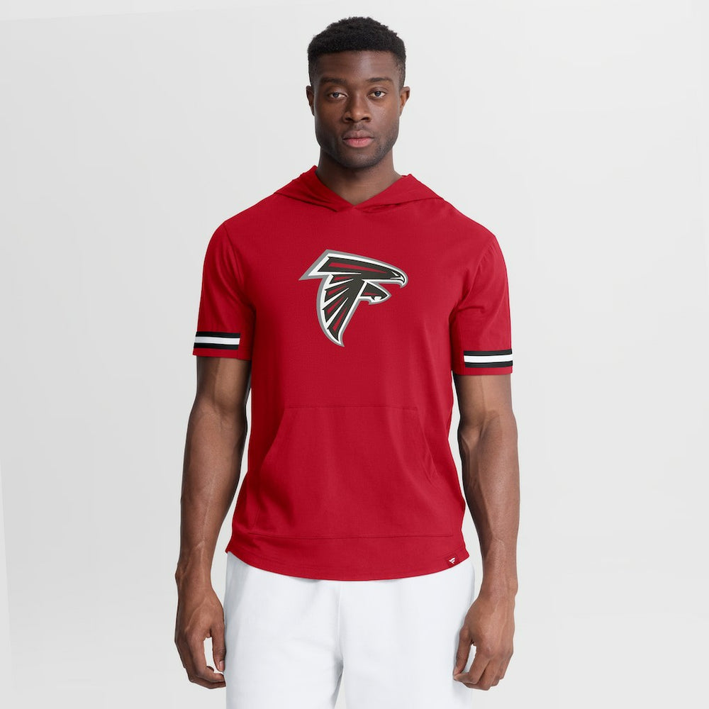 Optimal Play Short Sleeve Hooded T-Shirt - Atlanta Falcons