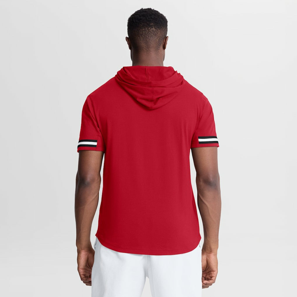 Optimal Play Short Sleeve Hooded T-Shirt - Atlanta Falcons