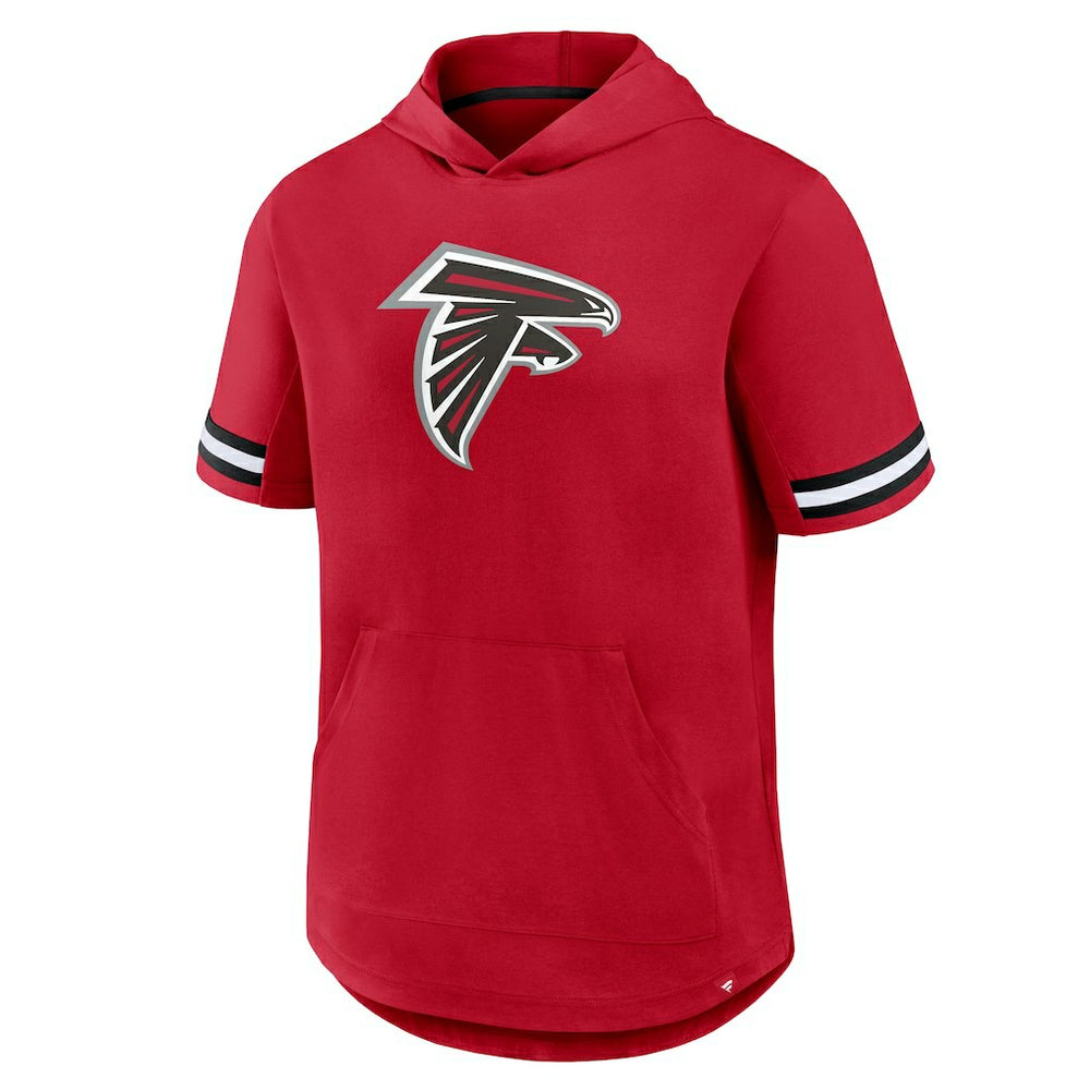 Optimal Play Short Sleeve Hooded T-Shirt - Atlanta Falcons