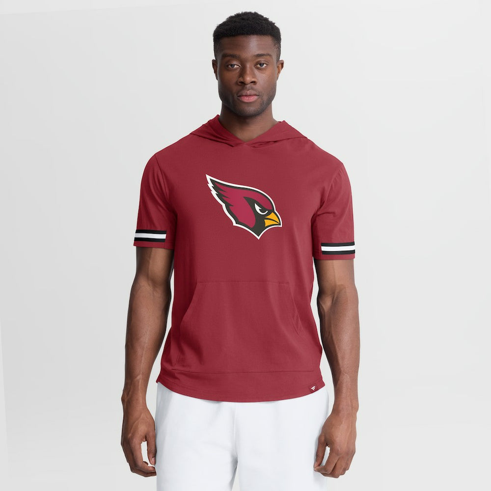 Optimal Play Short Sleeve Hooded T-Shirt - Arizona Cardinals