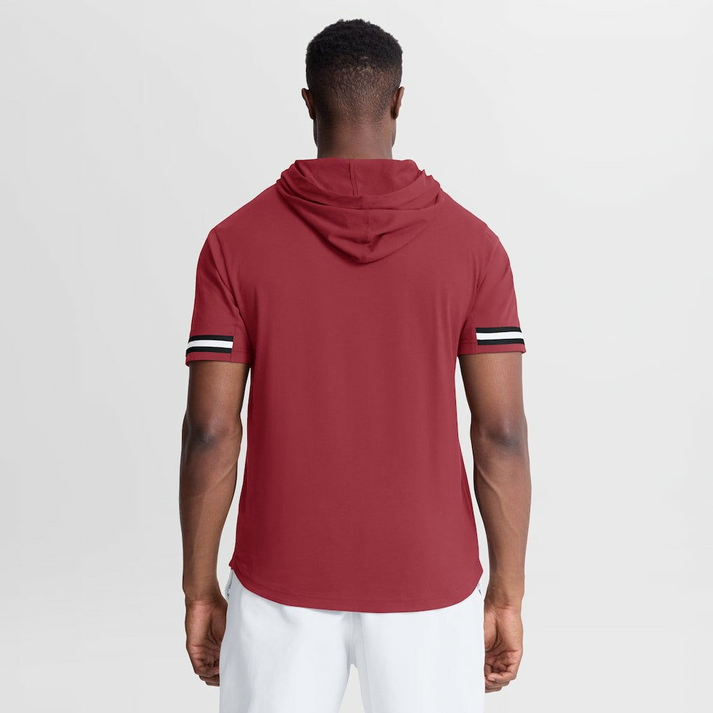 Optimal Play Short Sleeve Hooded T-Shirt - Arizona Cardinals