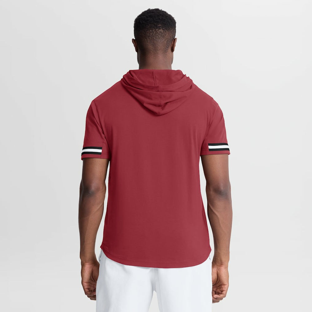 Optimal Play Short Sleeve Hooded T-Shirt - Arizona Cardinals
