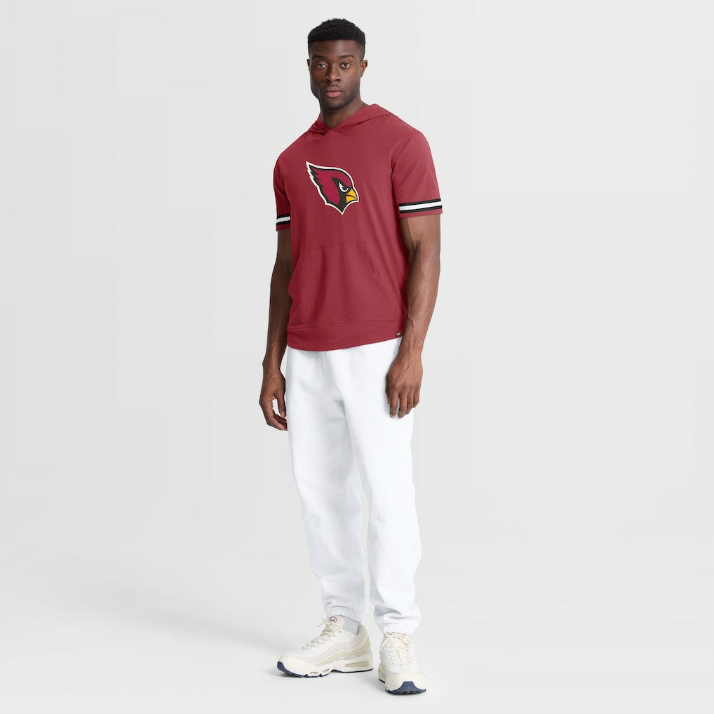 Optimal Play Short Sleeve Hooded T-Shirt - Arizona Cardinals