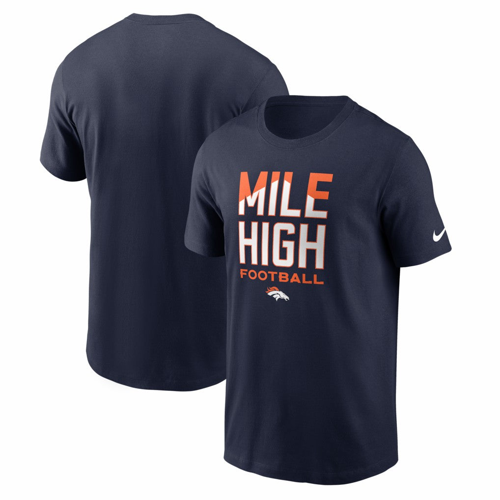 Mile High Football T-Shirt - Denver Broncos