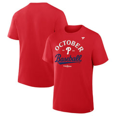 MLB Philadelphia Phillies Fanatics 2025 MLB Postseason Locker Room T-Shirt