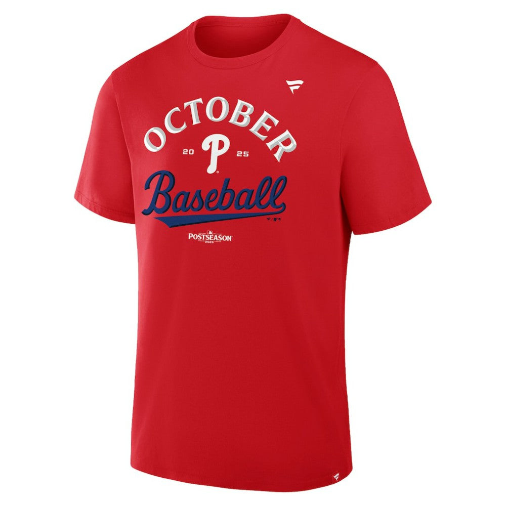 MLB Philadelphia Phillies Fanatics 2025 MLB Postseason Locker Room T-Shirt