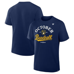 MLB Milwaukee Brewers 2025 MLB Postseason Locker Room T-Shirt